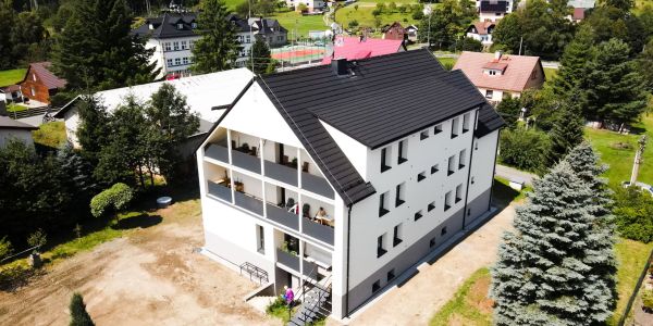 Zateplení a zlepšení energetické bilance bytového domu č.p. 500 v Mostech u Jablunkova